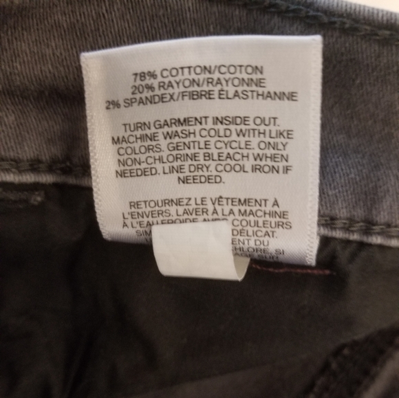 Express Faded Grey Leggings - Picture 2 of 3